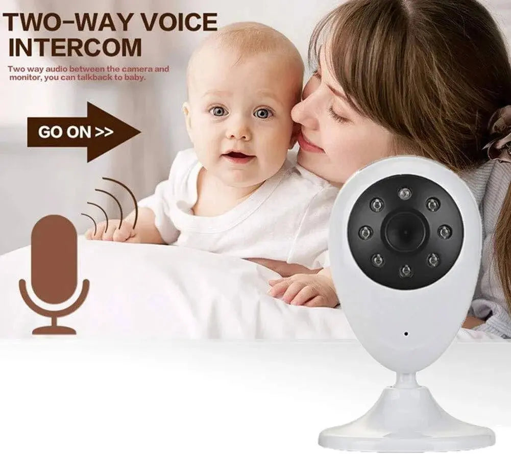 Wireless Digital Video Baby Monitor with 2.4" HD LCD Screen & Night Vision Birkath 