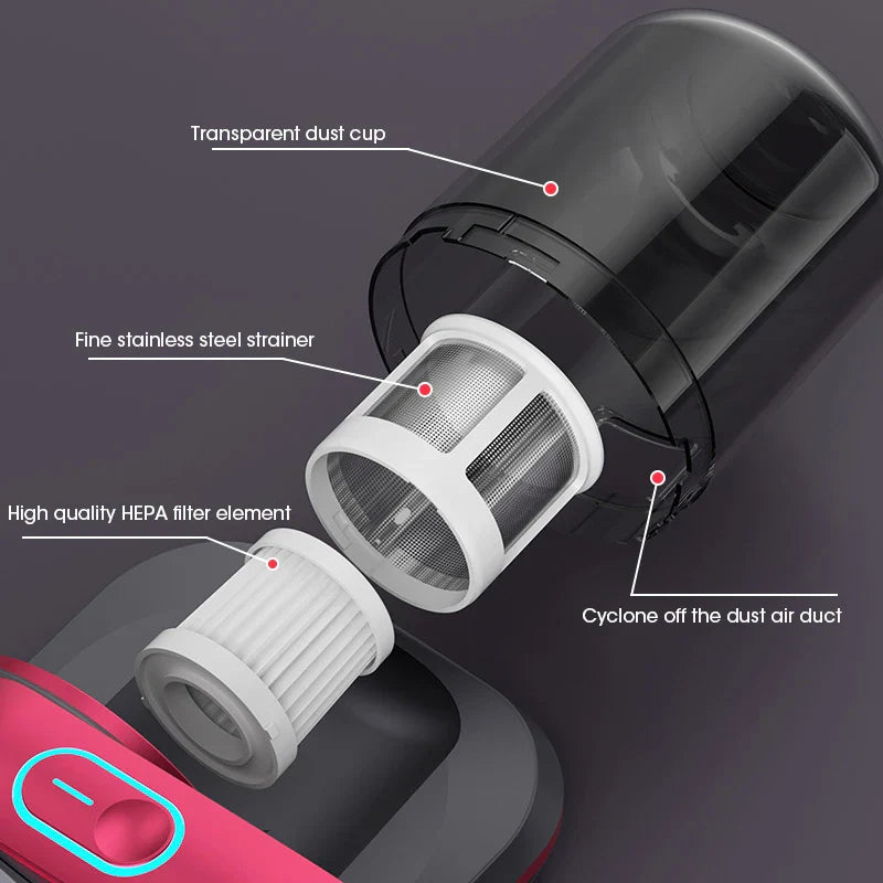 Wireless Vacuum Cleaner - air duct