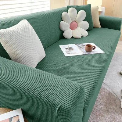 Adjustable Elastic Sofa Cover for L-Shaped & Sectional Sets Scrollcart Qatar 