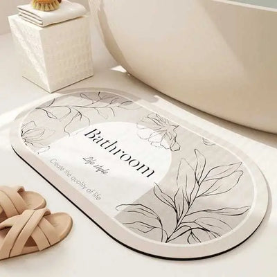 Bathroom Mat white
