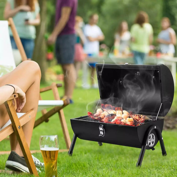 BBQ Grill Portable Charcoal Grill for Outdoor Cooking - Scrollcart Qatar