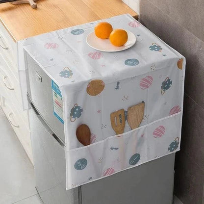 Best Quality Top Cloth Cover with Side Storage Bag for Refrigerator and Washing Machine Scrollcart Online Shopping Store