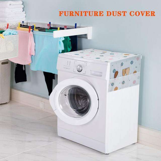 Best Quality Top Cloth Cover with Side Storage Bag for Refrigerator and Washing Machine Scrollcart Online Shopping Store