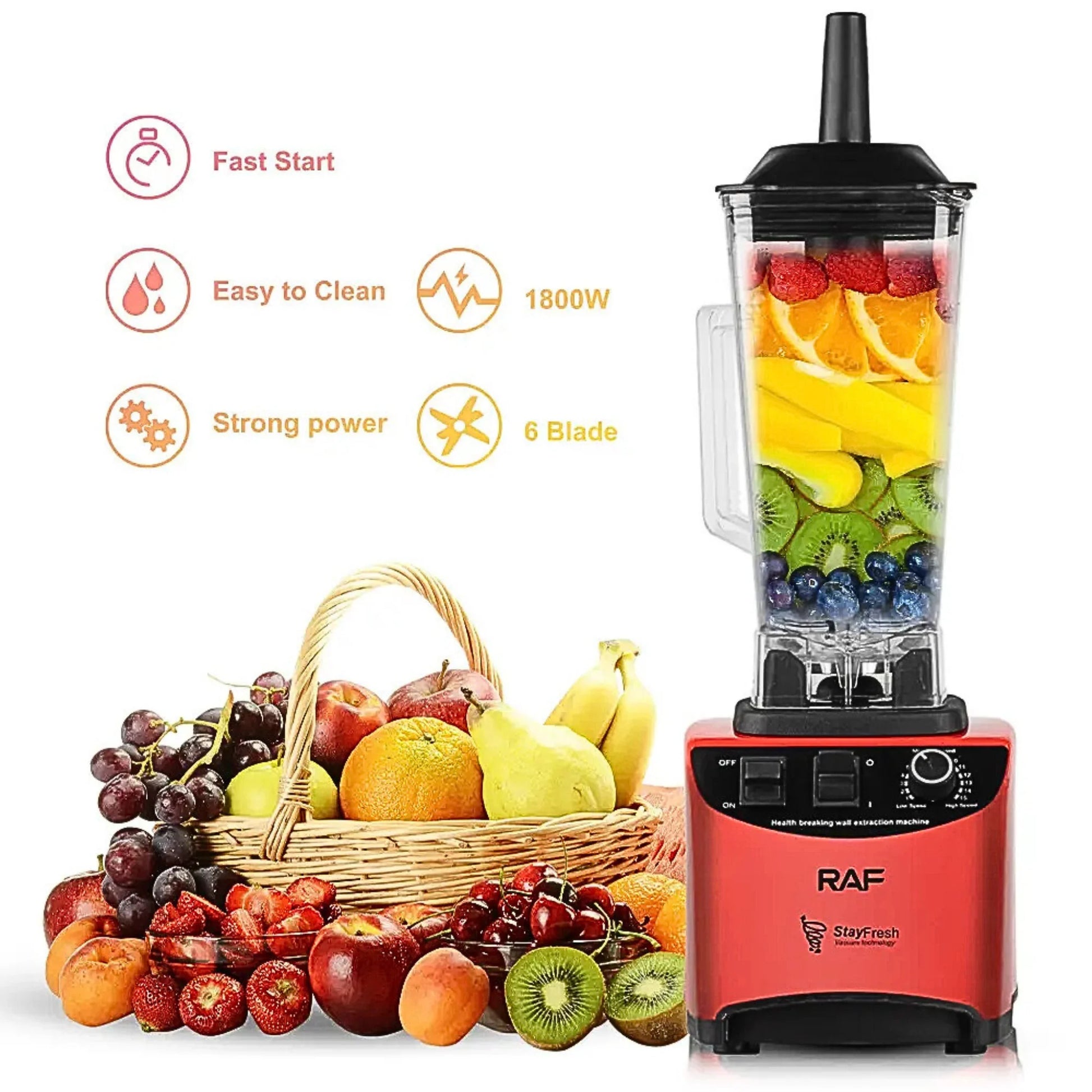 buy RAF 1800W Electric Blender in qatar