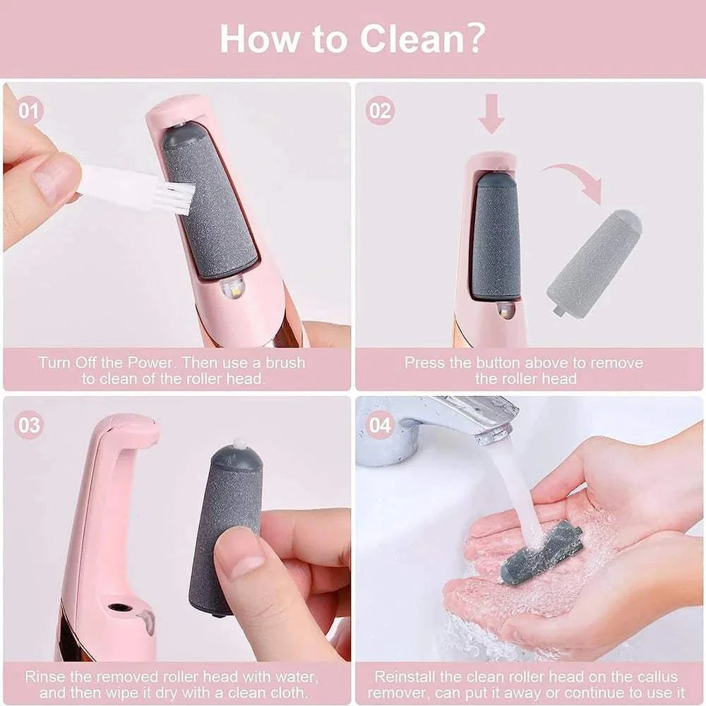 how to  use Callus Remover