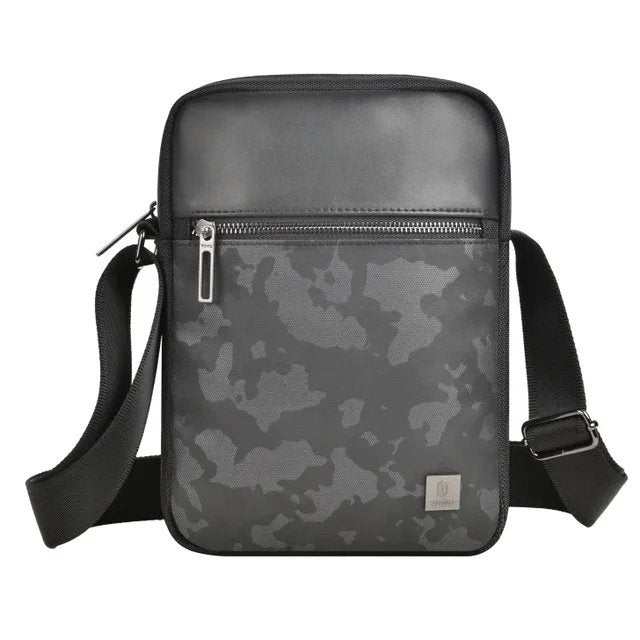 Crossbody bag camouflage fabric Handbags WIWU Salem Sling Bag black - Frond Side View