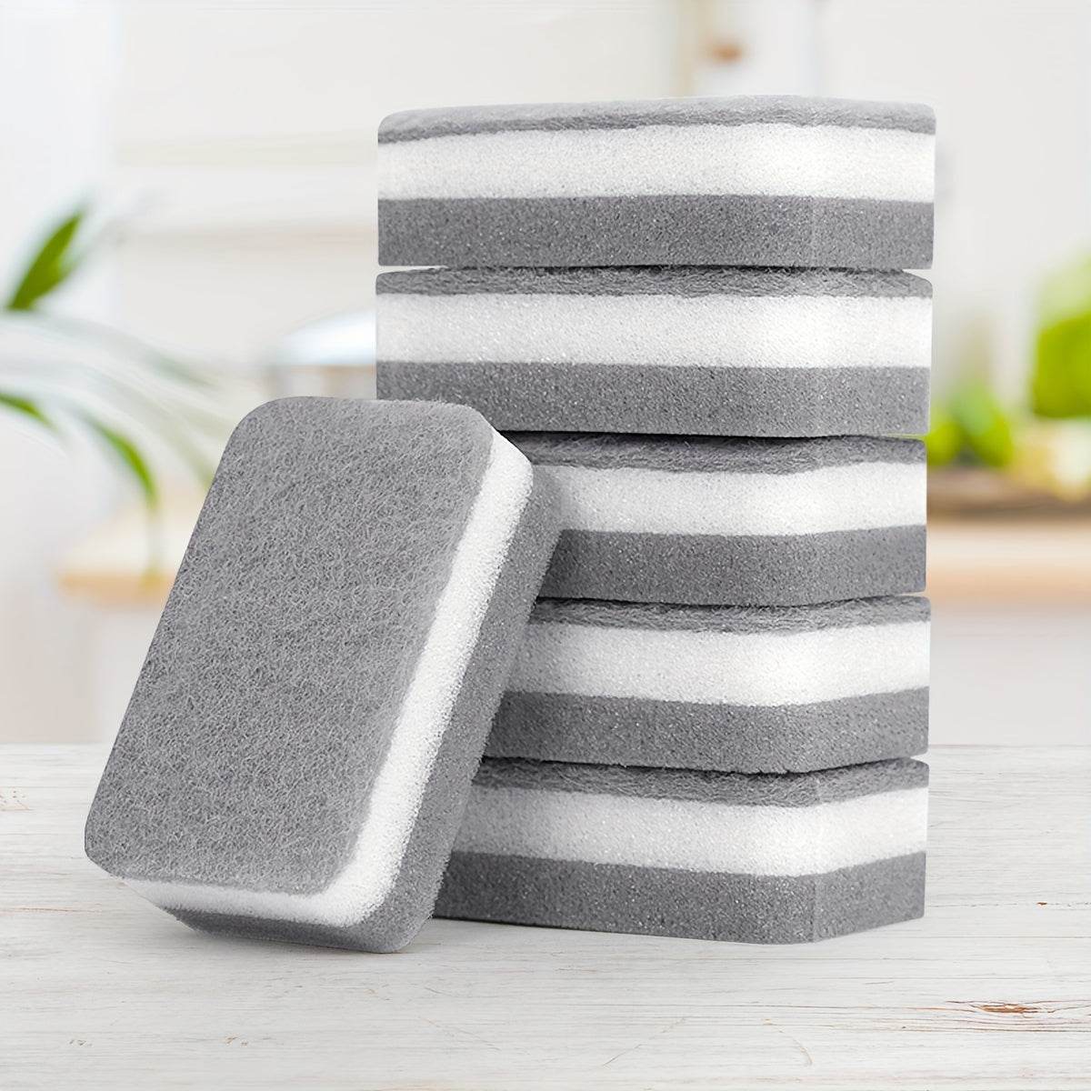 Dish washing Sponge Wipe Sponge - Double-sided Cleaning Brush - Scrollcart Qatar