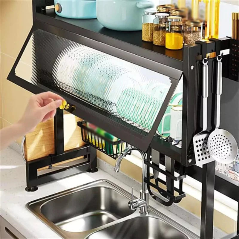 dish drying rack over sink - scrollcart Qaatar