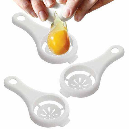 Egg yolk separator practical kitchen tool for making cakes - egg custard - Scrollcart Qatar