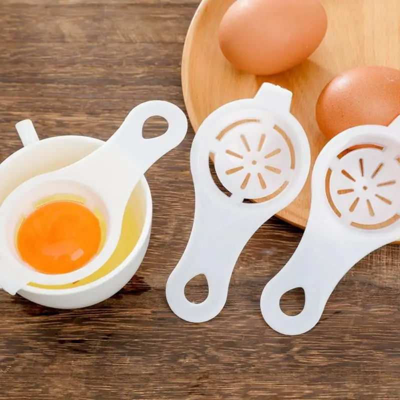 Egg yolk separator practical kitchen tool for making cakes - egg custard - Scrollcart Qatar