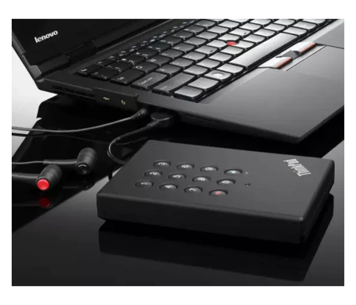 القرص الصلب - محرك الأقراص الصلبة المحمول الآمن Lenovo ThinkPad USB 3.0 بسعة 1 تيرابايت