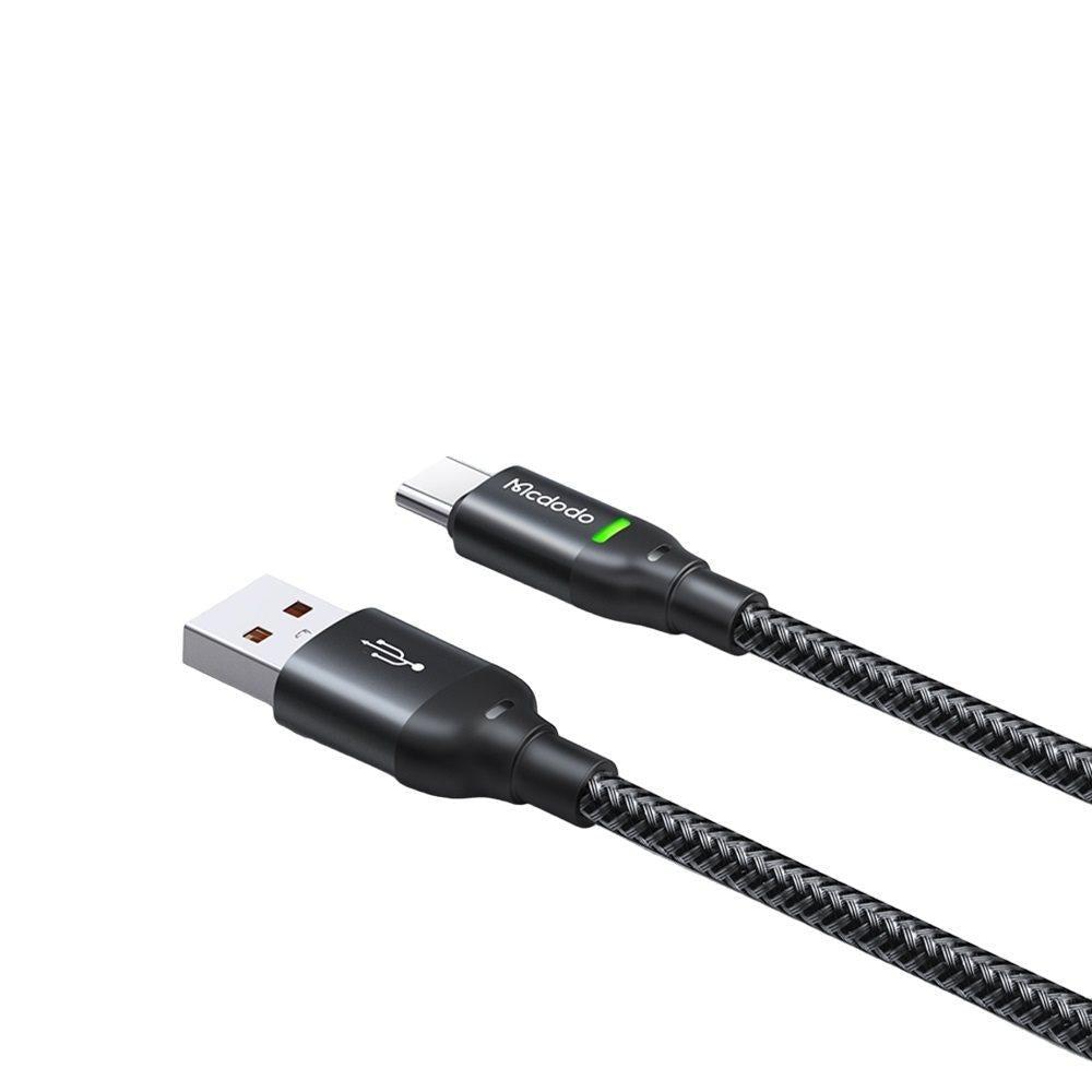 Fast Charging Cable Type C | Mcdodo CA-2710 Quick Charge USB A TO Type-C - Black - Scrollcart Qatar