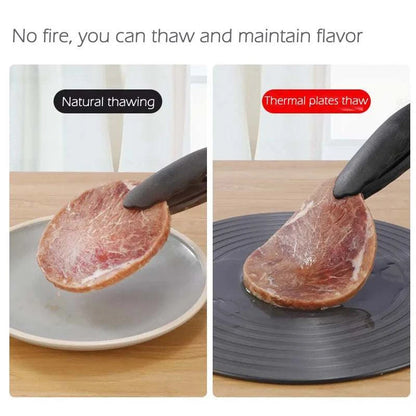 Defrosting Board with meat