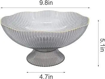 Fruits bowl with dispenser - Scrollcart Qatar