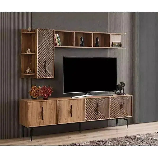 iClara -Tv Unit &Table Stoarge -Side View
