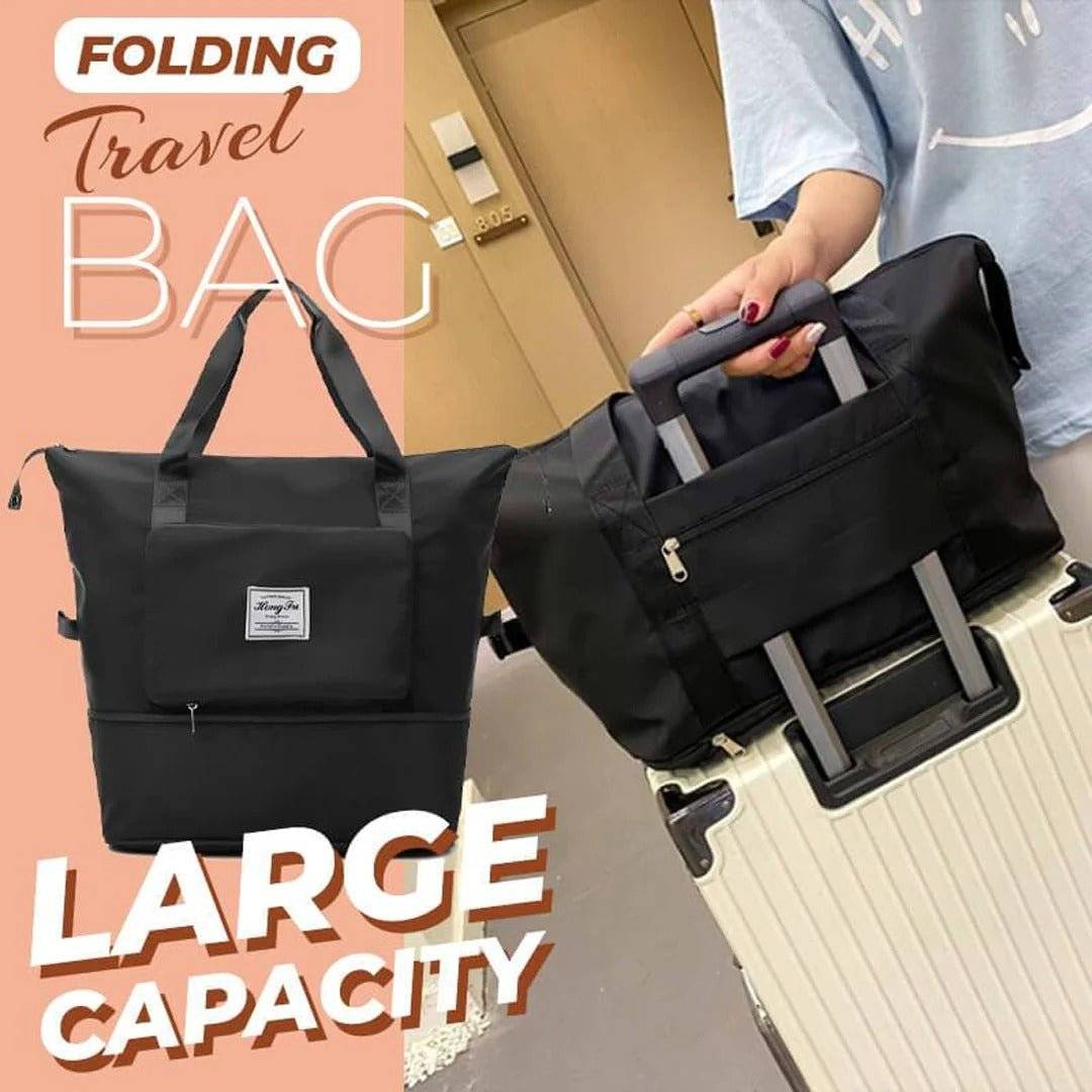 Large Capacity Foldable Travel Duffle Bag - Scrollcart Qatar