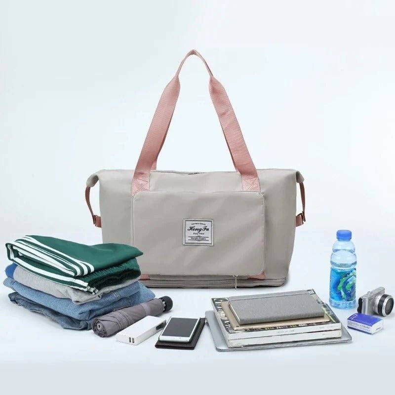 Large Capacity Foldable Travel Duffle Bag - Scrollcart Qatar