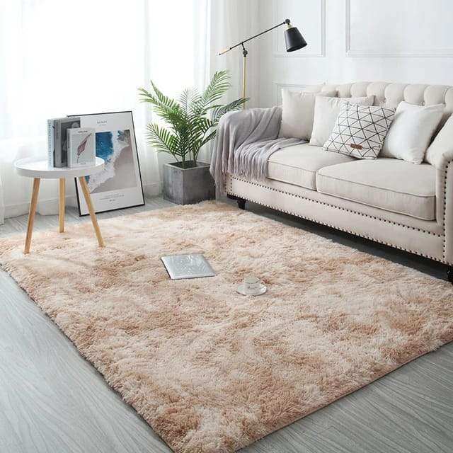 Luxury Modern Indoor Fluffy Rug - Scrollcart Qatar