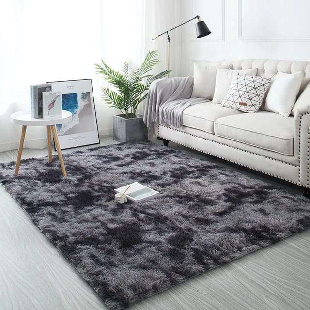 Luxury Modern Indoor Fluffy Rug - Scrollcart Qatar