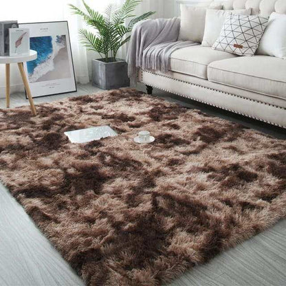 Luxury Modern Indoor Fluffy Rug - Scrollcart Qatar