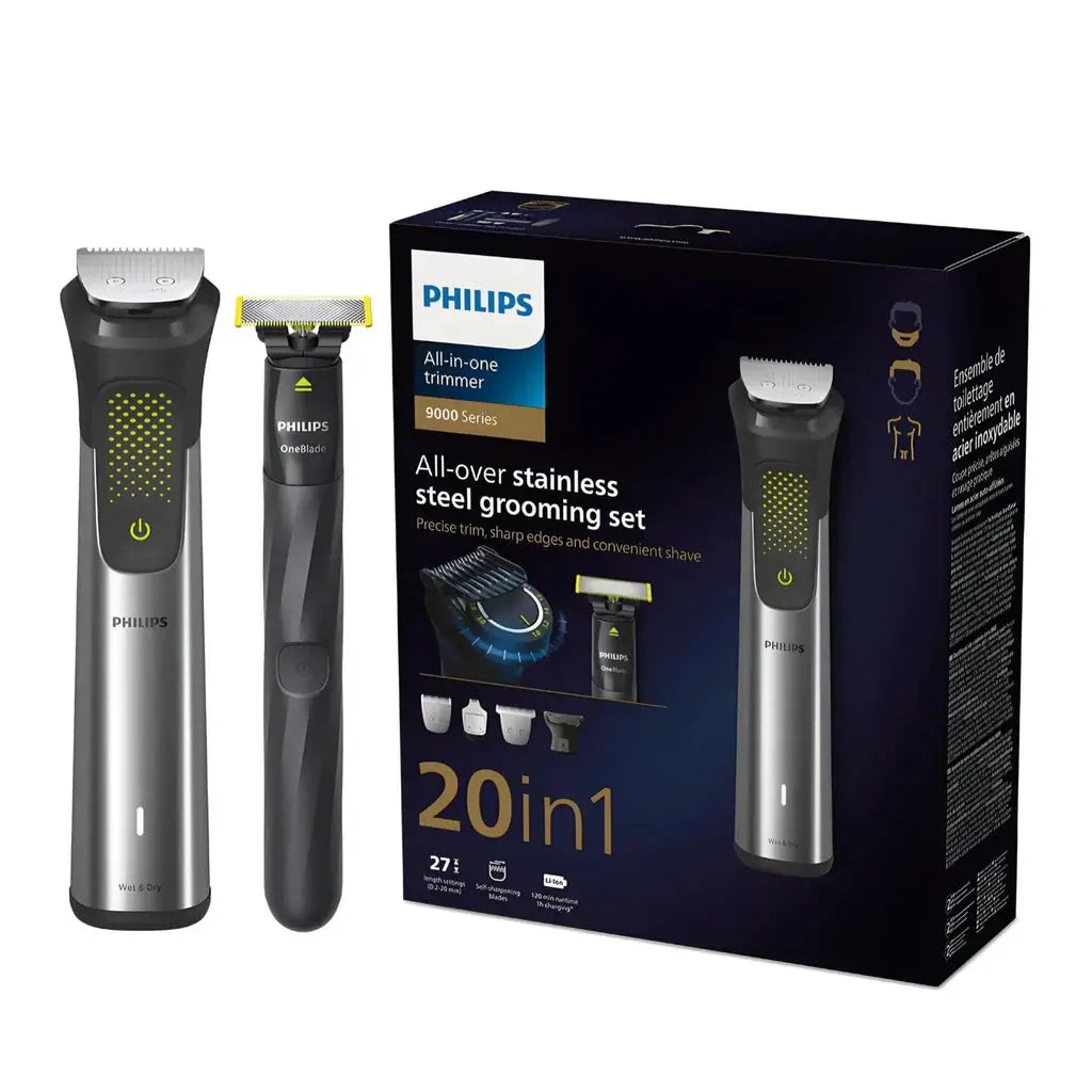 Philips Series 9000 All-in-One 20-in-1 Grooming Kit for Face, Head & Body Marhaba international 