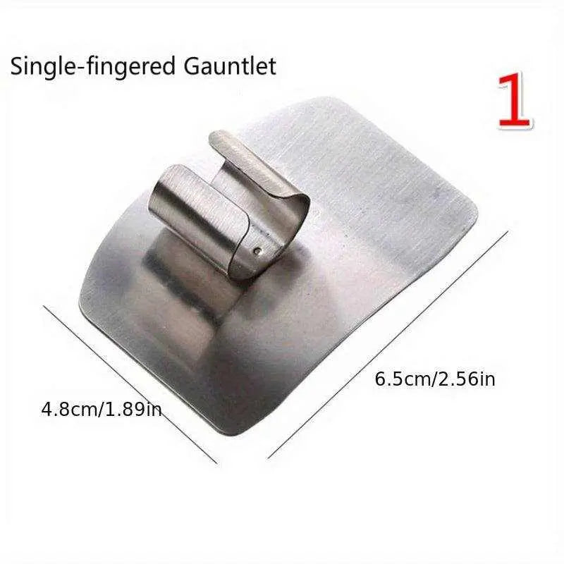 Metal Finger Guard: Keep fingers safe while slicing vegetables in the kitchen - Scrollcart Qatar