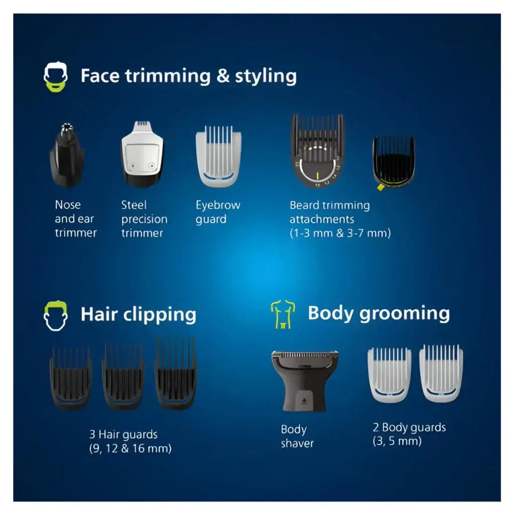 Philips 13-in-1 Trimmer for Face, Hair & Body Grooming Marhaba international 