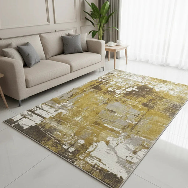 modern abstract area rug soft designer floor mat qatar
