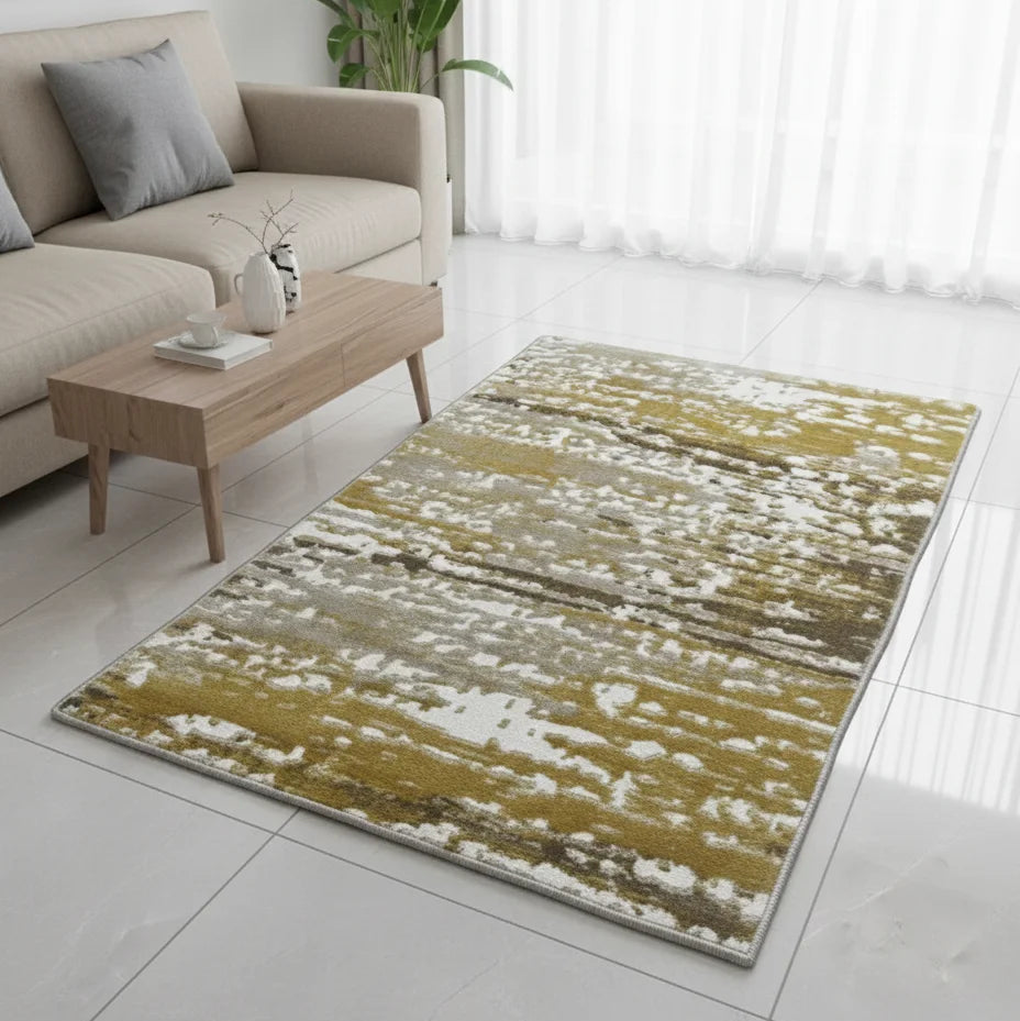 modern abstract area rug soft living room floor mat qatar

