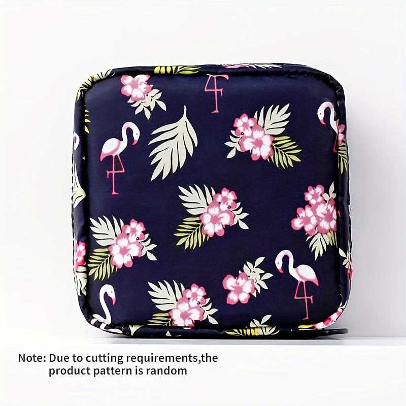 Multi-Function Travel Storage Bag - Sanitary Pad Pouch - Perfect For Toiletries, Sanitary Napkins, And Makeup - Scrollcart Qatar