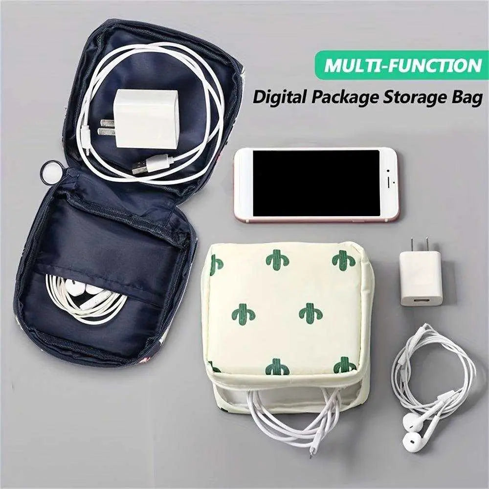 Multi-Function Travel Storage Bag - Sanitary Pad Pouch - Perfect For Toiletries, Sanitary Napkins, And Makeup - Scrollcart Qatar