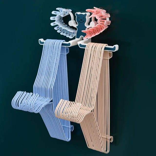 Multifunction Wallmounted Hanger Holder - Scrollcart Qatar