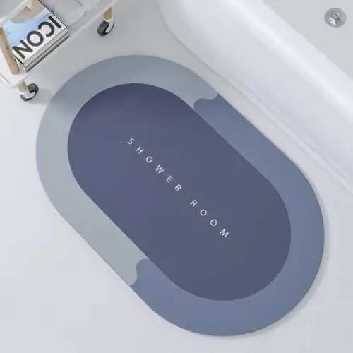 Non-slip Floor Shower Mat - Quick Water Absorbent Mat - Scrollcart Qatar