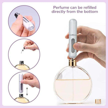 Perfume refill bottle - Easy to reffile perfumes, light weight perfume bottles - Scrollcart Qatar