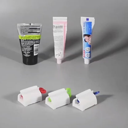 Toothpaste Squeezer with Holder: Easily squeeze toothpaste for convenient use