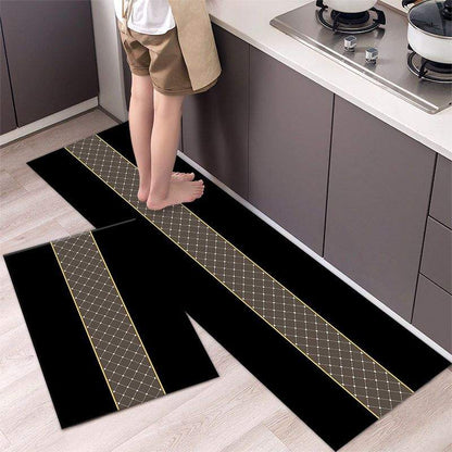 2 pcs Kitchen Floor Mats: Non-Slip, Super Absorbent, Quick-Dry