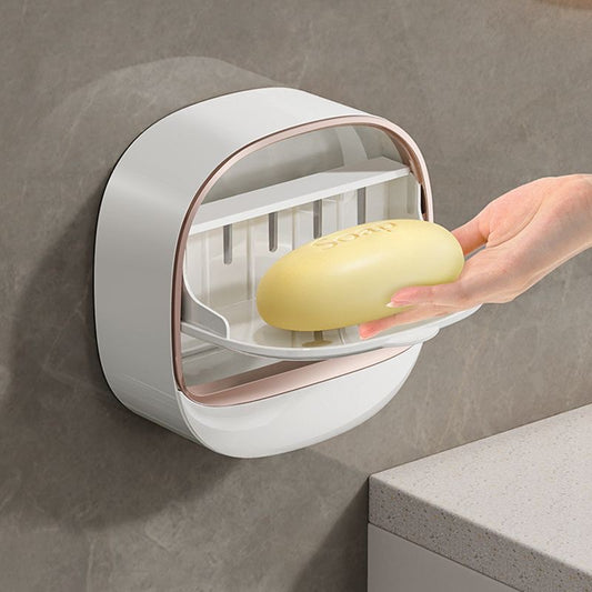 Luxury Wallmounted - Soap Dispenser With Draining Tray