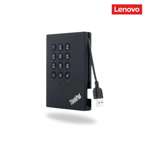 Hard Drive - Lenovo ThinkPad USB 3.0 Portable Secure 1 TB Hard Drive - Scrollcart Qatar