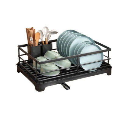 Sink storage rack black