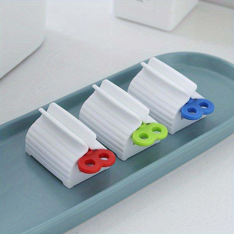 Toothpaste Squeezer with Holder: Easily squeeze toothpaste for convenient use - Scrollcart Qatar