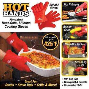 Ultimate Heat-Resistant Silicone Cooking Gloves - Cooking Essential - Scrollcart Qatar