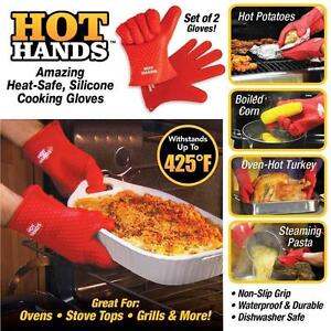 Ultimate Heat-Resistant Silicone Cooking Gloves - Cooking Essential - Scrollcart Qatar