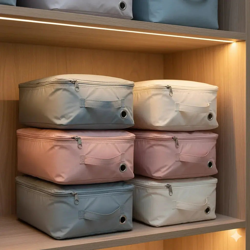 Foldable Luggage Suitcase Organizer-Travel clothes Bag Scrollcart Qatar 