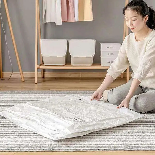 Vacuum bag Air Tighting Compressing storage bags - Scrollcart Qatar