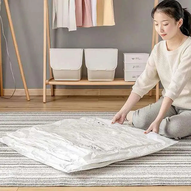 Vacuum bag Air Tighting Compressing storage bags - Scrollcart Qatar