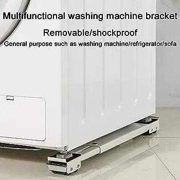 Washing Machine Stand Movable Stand - Scrollcart Qatar