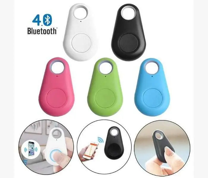 Baceyong Mini Bluetooth Tracker – GPS Locator, Sleutelvinder, Alarm, Voor IOS/Android, Kleuren Zwart, Wit, Groen, Rood, Blauw